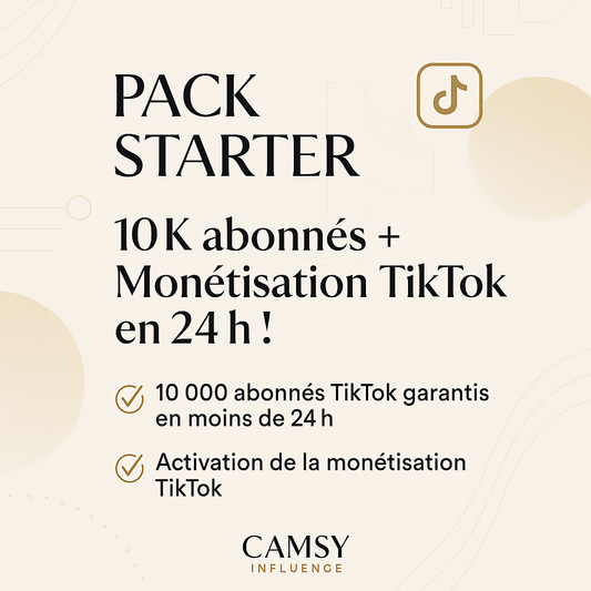 Pack Monétisation tiktok 24H